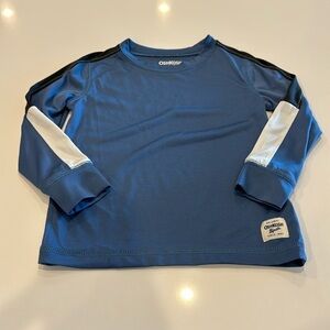 OshKosh B'gosh Blue Long Sleeve Quick Dry Kids Shirt